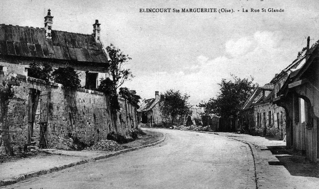 Album - le village de Elincourt sainte-Marguerite (Oise), les rues
