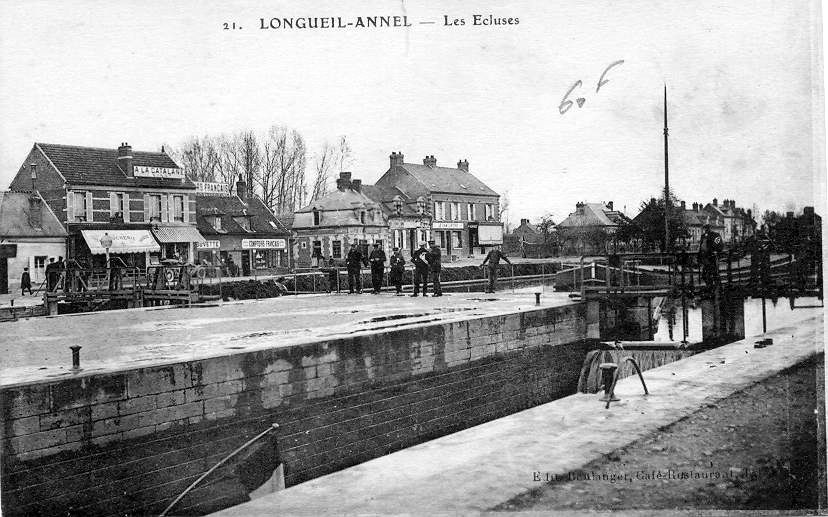 Album - le village de Longueil-Annel (Oise), les écluses