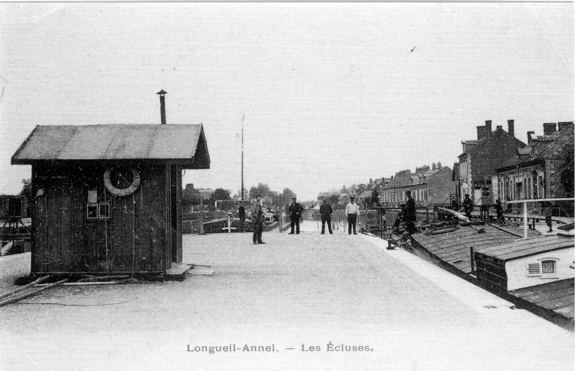 Album - le village de Longueil-Annel (Oise), les écluses