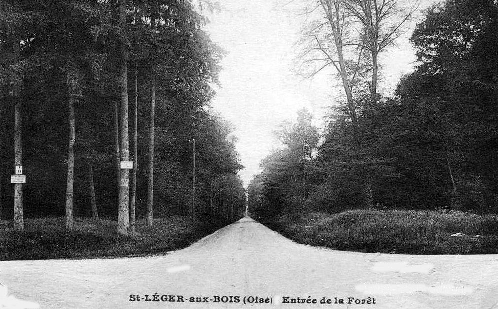 Album - le village de Saint-Léger-aux-Bois (Oise), le puits d'Orléans,  la forêt, la chasse à courre