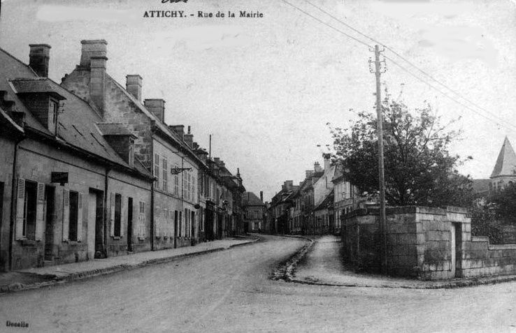 Album - le village d'Attichy (Oise), les rues