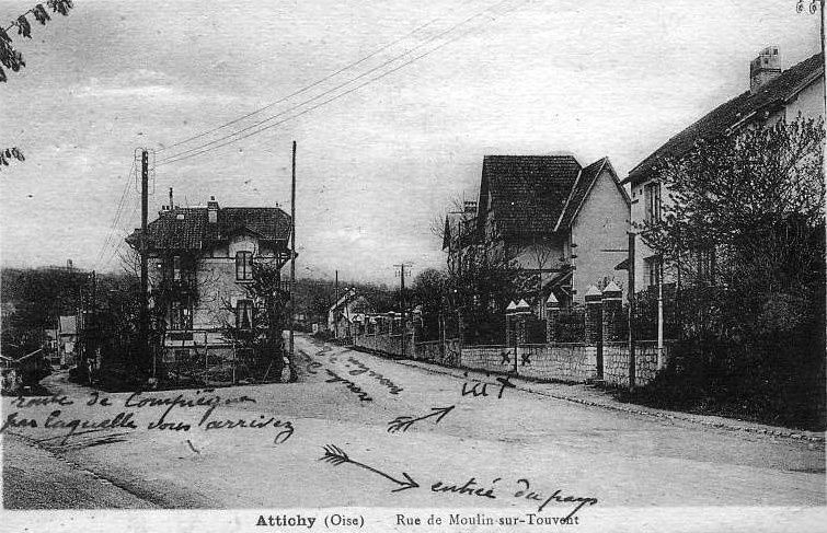 Album - le village d'Attichy (Oise), les rues