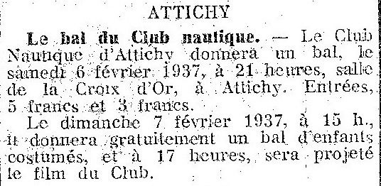 Album - le village d'Attichy (Aisne), au fil des mois au cours des années 1800 et 1900
