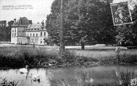 Album - le village de Berneuil-sur-Aisne, la sucrerie, le château et usine