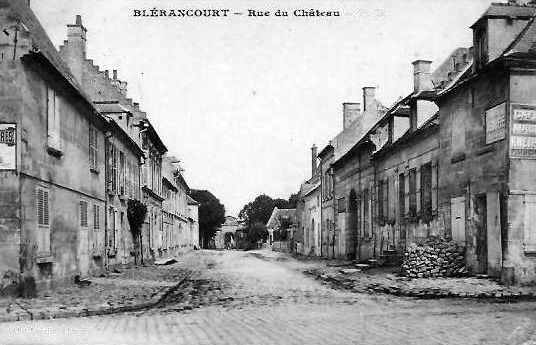 Album - le village de Blérancourt (Aisne), les rues