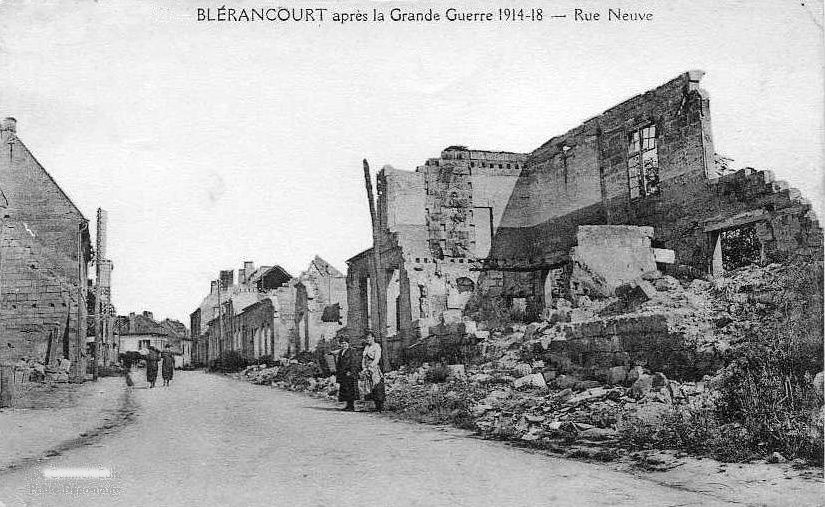 Album - le village de Blérancourt (Aisne), les rues