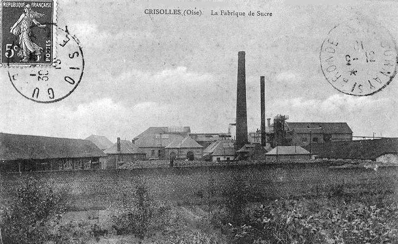 Album - le village de Crisolles (Oise), la sucrerie Poulin