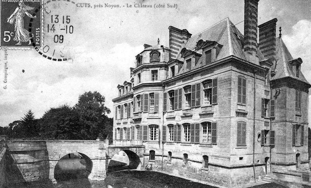 Album - le village de Cuts (Oise),  le château et les rues