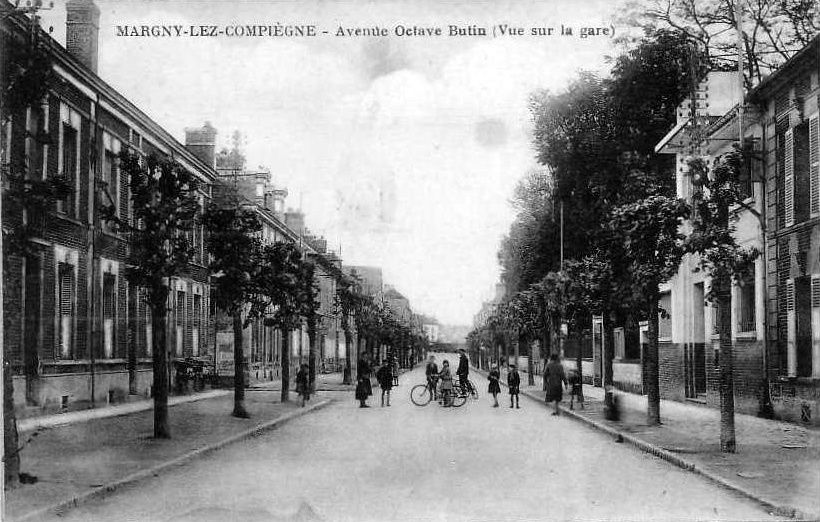 Album - le village de Margny-les-Compiègne (Oise), les rues, routes et avenues