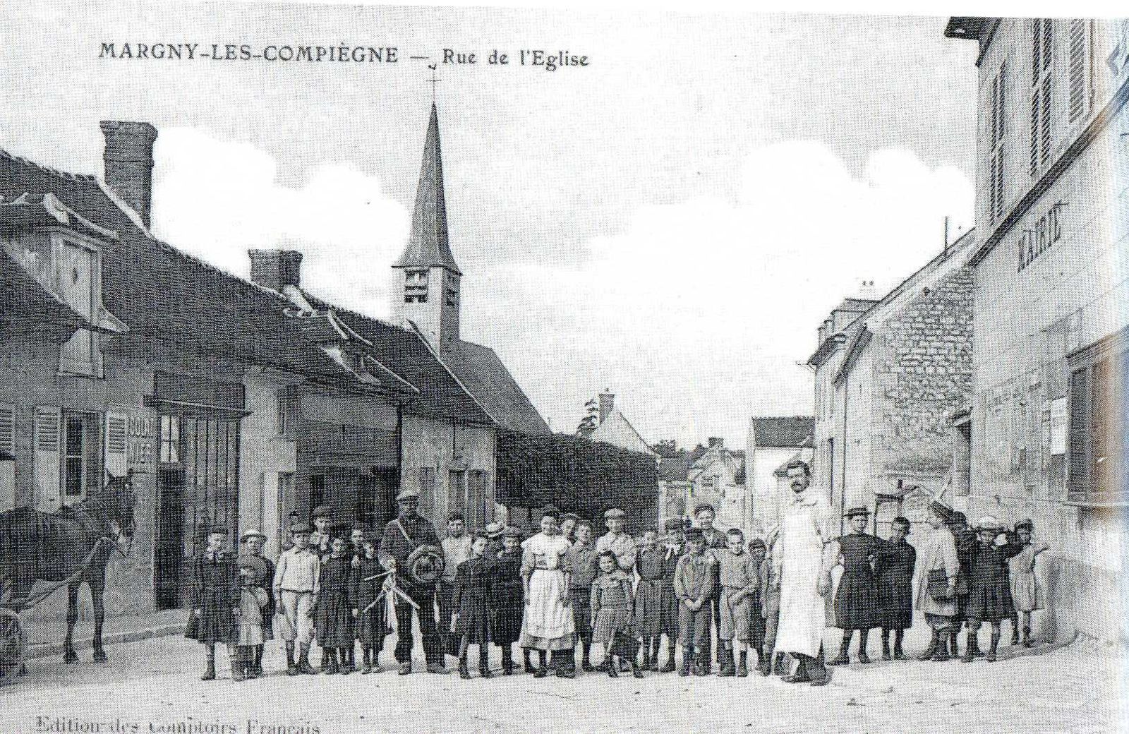 Album - le village de Margny-les-Compiègne (Oise), les rues, routes et avenues