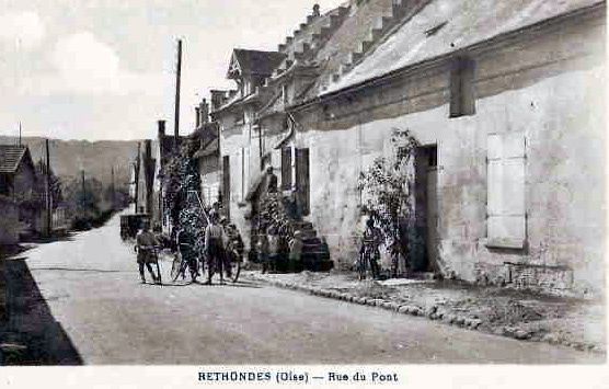 Album - le village de Rethondes (Oise), les rues, le pont