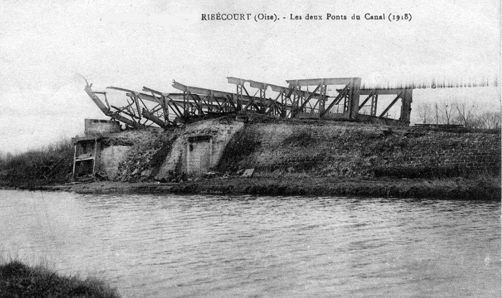 Album - le village de Ribécourt (Oise), les destructions de la guerre