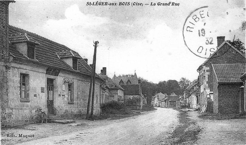 Album - le village de Saint-Leger aux Bois (Oise), l'école, les rues