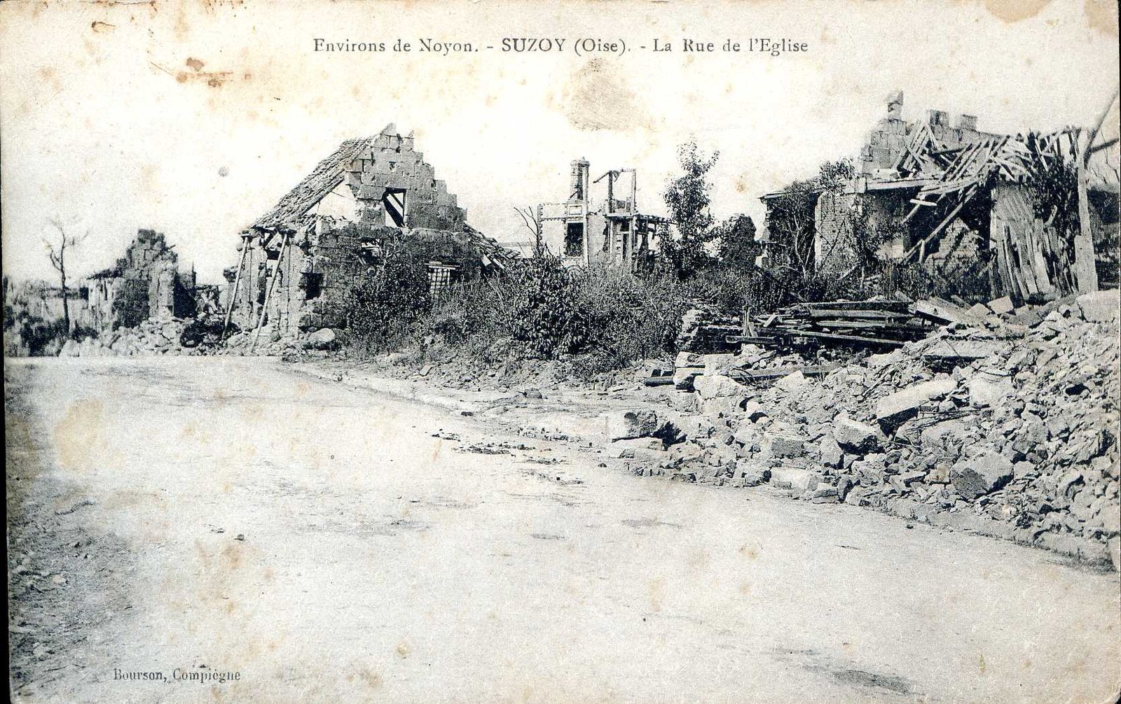 Album - le village de Suzoy (Oise), au cours de la guerre