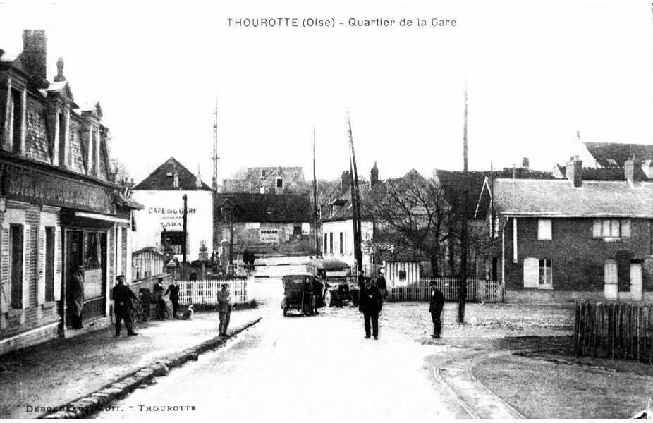 Album - le village de Thourotte (Oise), la gare