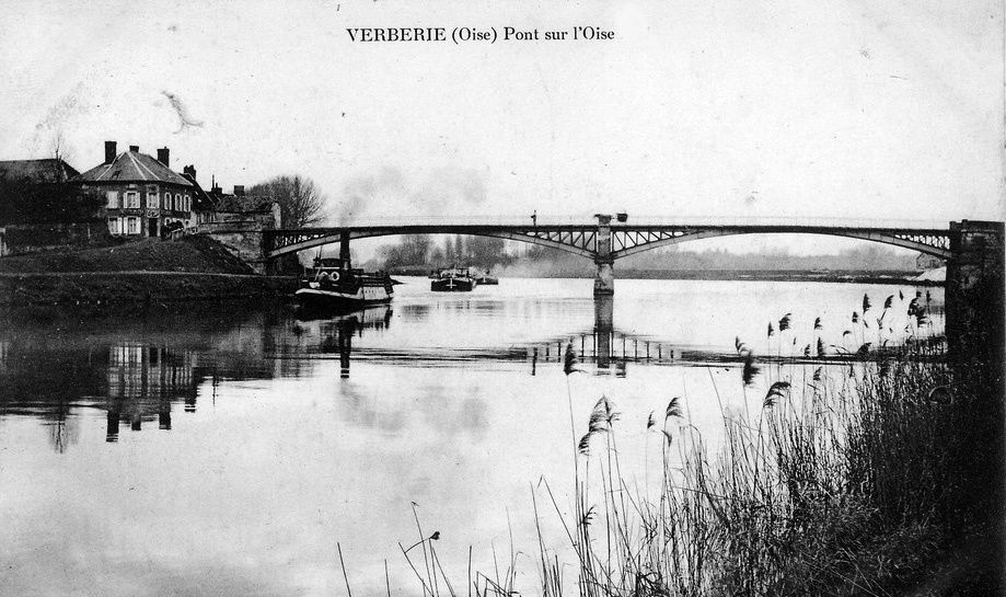 Album - le village de Verberie (Oise), le pont, l'écluse et la riviére