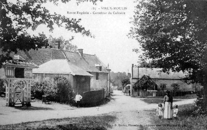Album - le village de Vieux Moulin (Oise), les rues