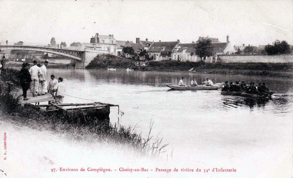Album - le village de Choisy-au-Bac (Oise), les destructions de la Guerre