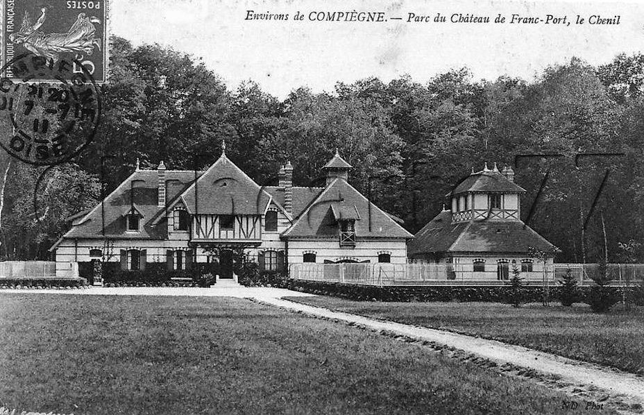 Album - le village du Francport (Oise), le château de Sainte-Claire