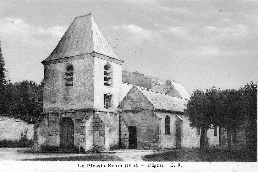 Album - le village le Plessis Brion (Oise), l'église, le pont