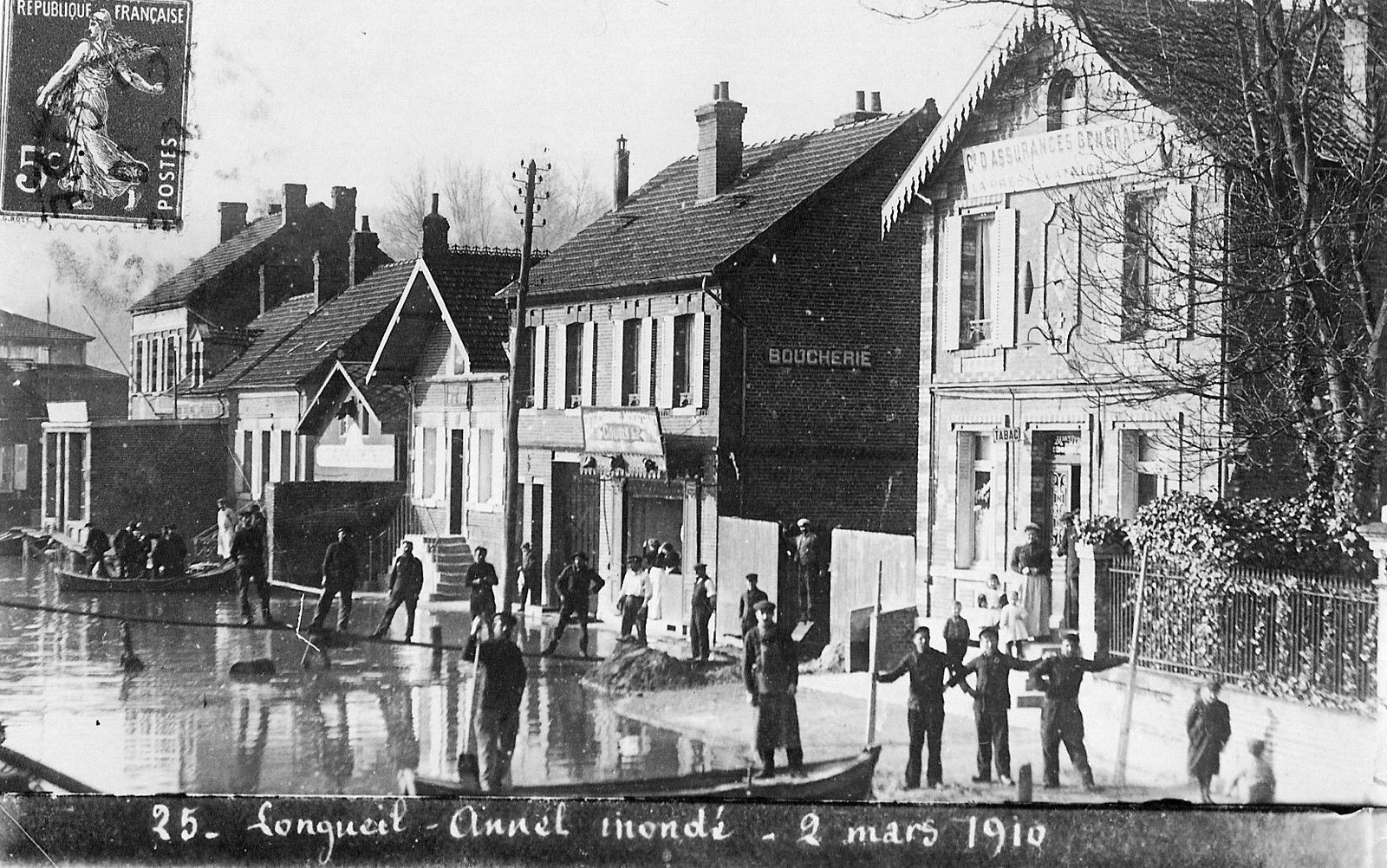 Album - le village de Longueil-Annel, (Oise), les inondations