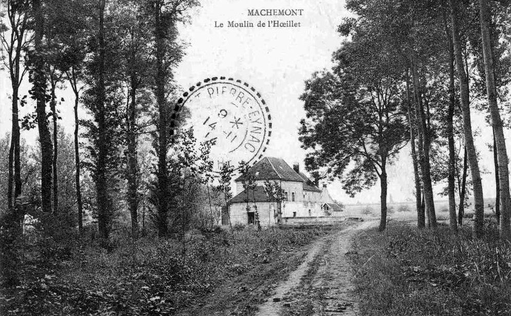 Album - le village de Machemont (Oise), le moulin, la maison Bernard