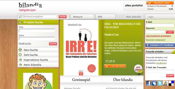 bilandia irre buch