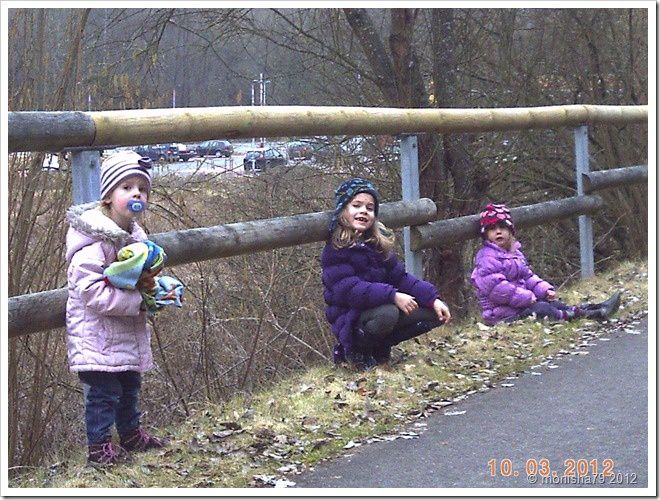 Erster Spaziergang mit Kindern und Rolli (1)