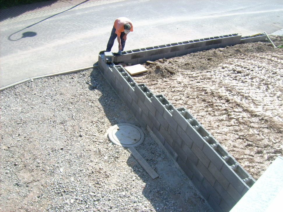 2 Mauer Fertig Unser Hausbau