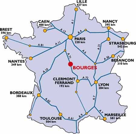ville de bourge -