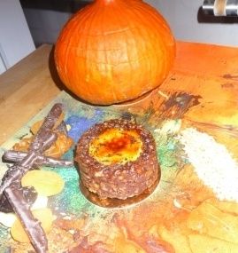 Croûte de petit épeautre aux parfums de Noël et au chocolat noir