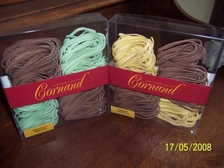 pâtes cornand
