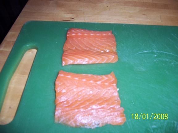 tranche de saumon