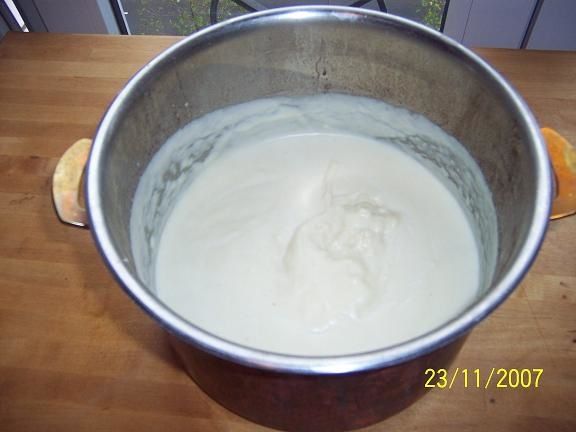 fondu - béchamel