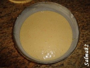 gateau au crème orange
