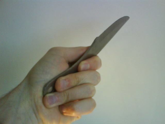 5) Le lancer sans rotation - Knife-n-Fun: lancer de couteaux