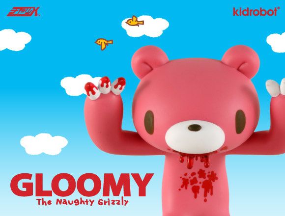 Gloomy Bear Threat by Kidrobot Gloomy Bear Threat by Kidrobot
