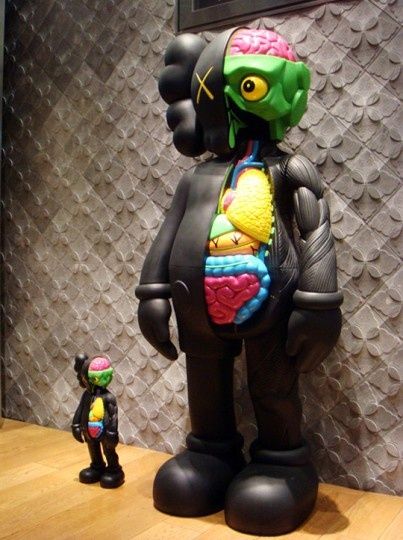 Dissected Companion Black Version by KAWS Dissected Companion Black Version by KAWS