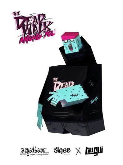 Papertoys 3EyedBear x TOUGUI Papertoys 3EyedBear x TOUGUI dead walk