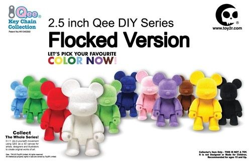 Qee DIY Flocked version Qee DIY Flocked version byToy2r