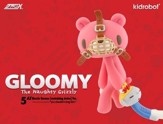 Muzzle Harness Gloomy Bear Muzzle Harness Gloomy Bear by Kidrobot