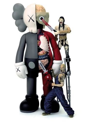 Companion Dissected by KAWS Kaws designer toys Companion Dissected