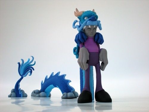 Kid Dragon édition bleu par Sam Flores Kid Dragon édition bleu par Sam Flores
