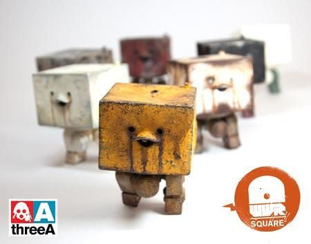 Ashley Wood Square Ashley Wood Square designer toys