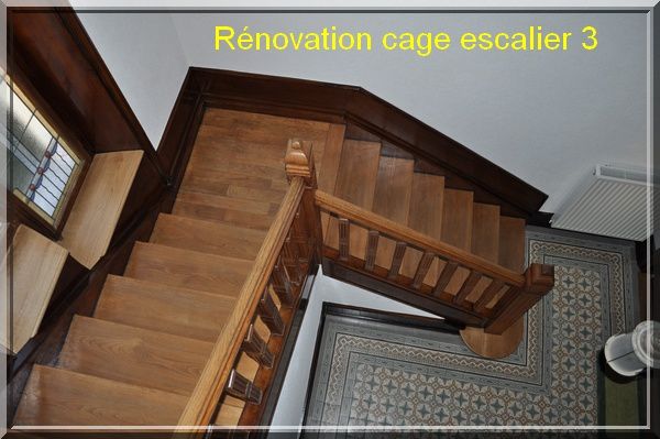 Rénovation cage escalier 3