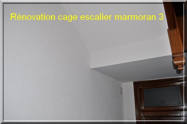 Rénovation cage escalier marmoran 3