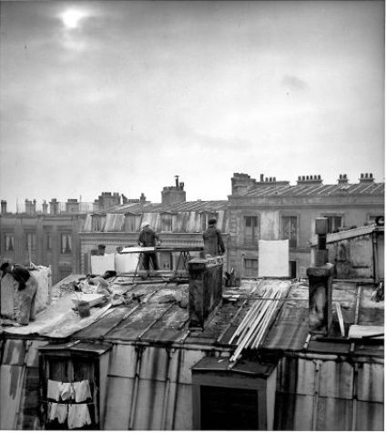 Toits de Montmartre, 1948, Emmy Andriesse