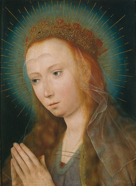 La Vierge en Prière par Massys