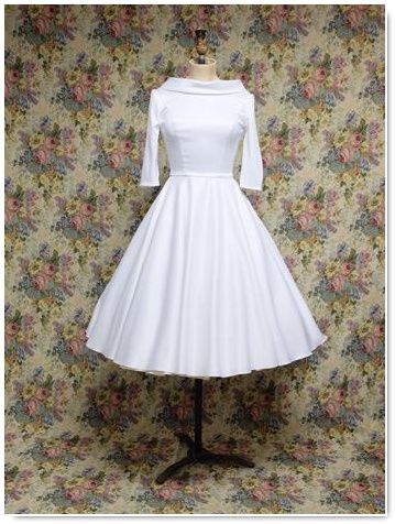 robe de mariée rétro vintage