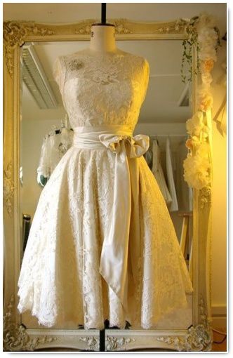 robe de mariée rétro vintage